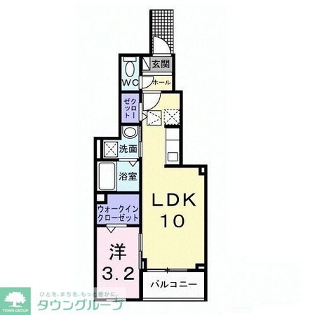 グラン・ハーモニー忠生公園の物件間取画像